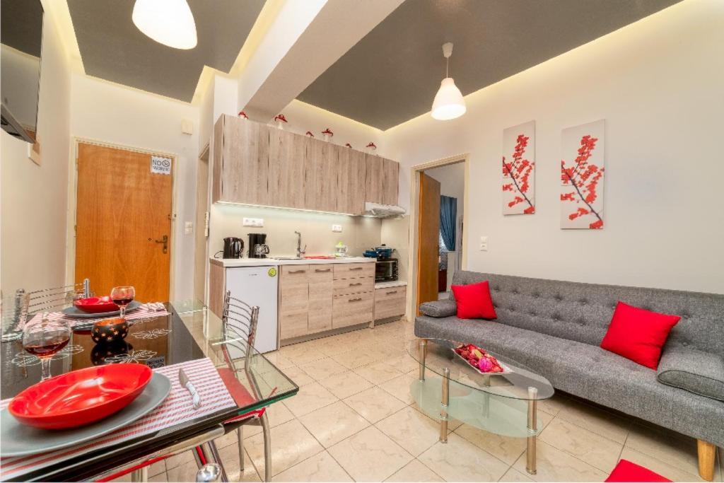 Blue Boutique Apts Amoudara Lasithiou Exteriör bild